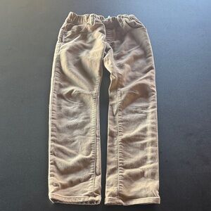 GAP Boys Tan Drawstring Stretch Slim Pants - M